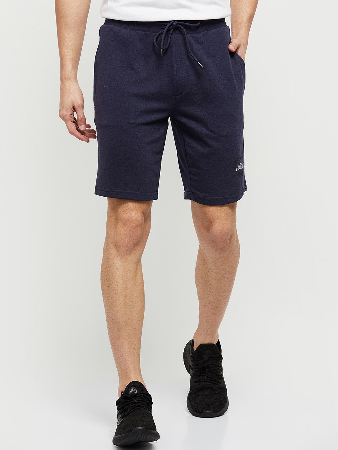 

max Men Cotton Shorts, Blue