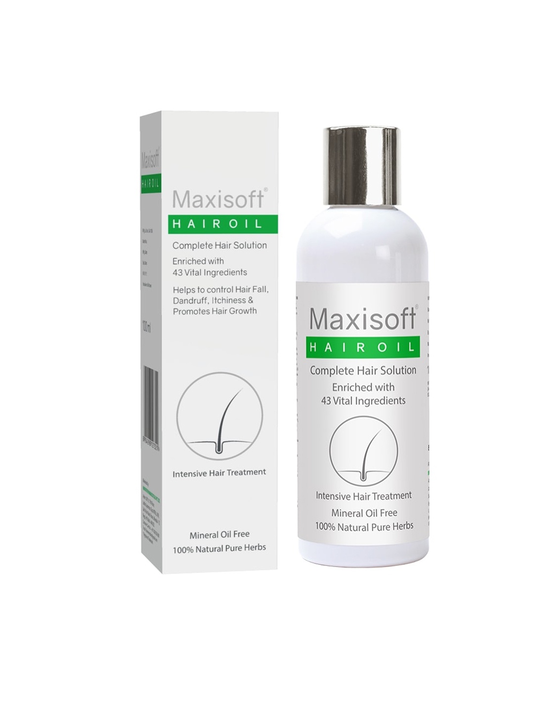 

Maxisoft Complete Hair Solution Hair Oil- 100ML, Na
