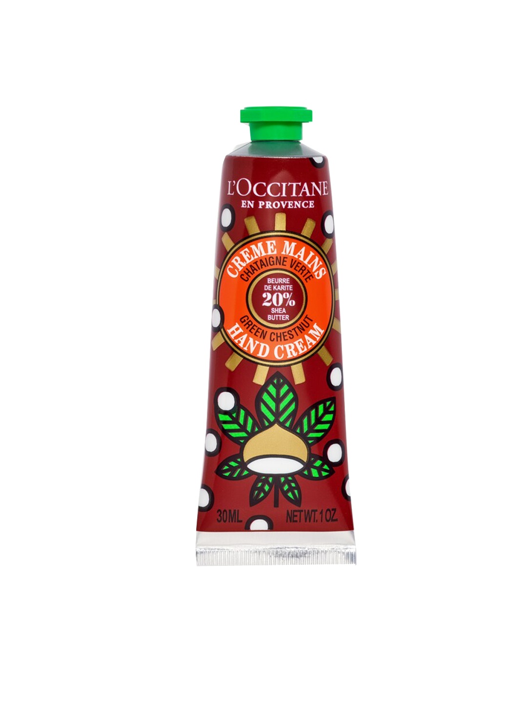 

LOccitane en Provence Shea & Green Chestnut Hand Cream 30 g, Maroon