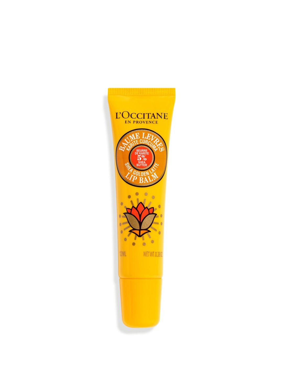 

LOccitane en Provence Shea Golden Latte Lip Balm To Nourish Lips - 12ml, Yellow