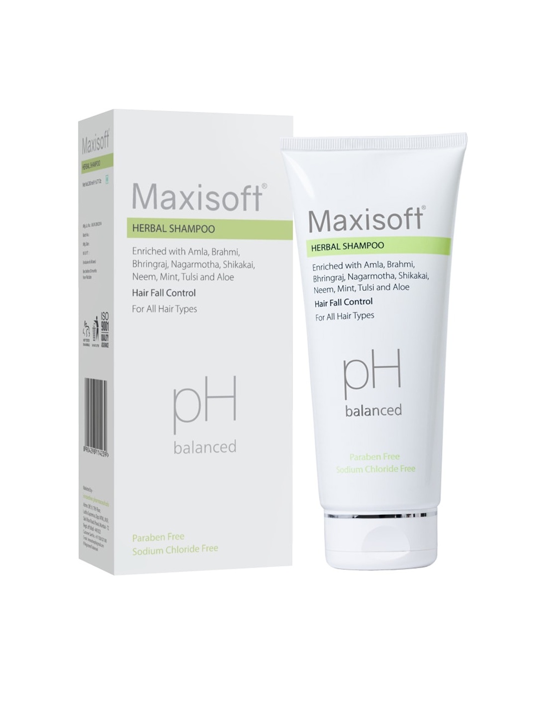 

Maxisoft Herbal Shampoo - 100 ml, White