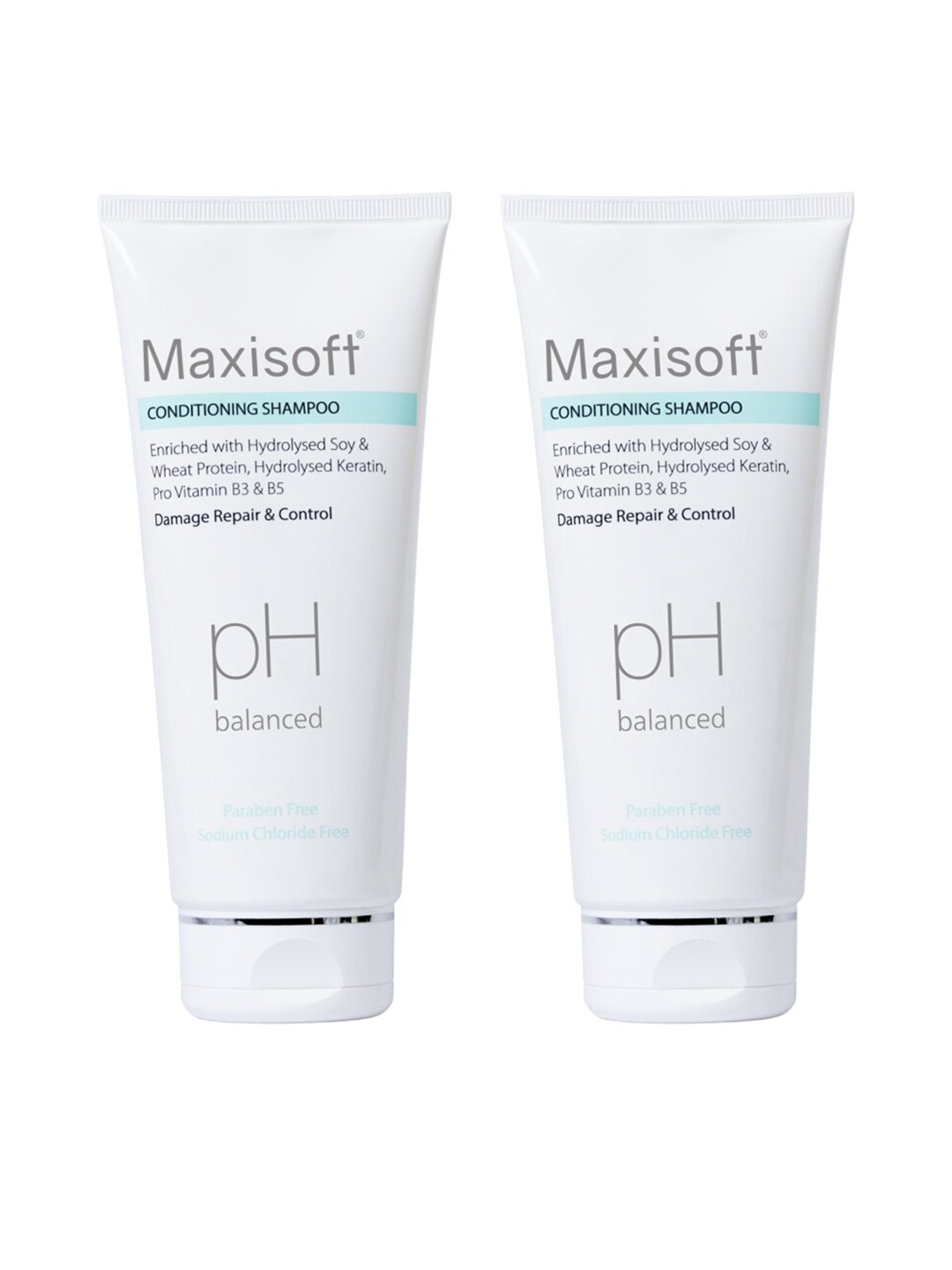 

Maxisoft Set Of 2 Conditioning Shampoo 200ml, Transparent