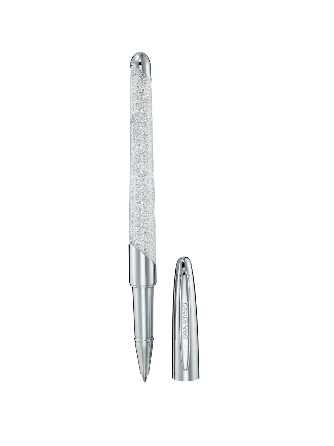 

SWAROVSKI Textured Roller Ball Pens, Silver