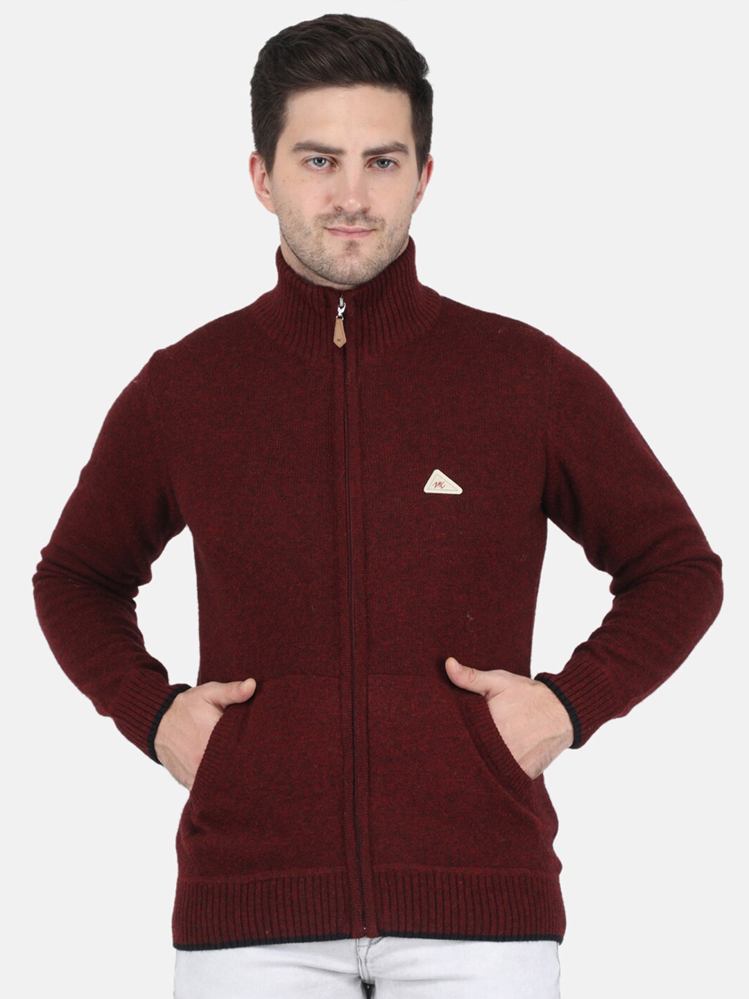 

Monte Carlo Men Maroon Cardigan