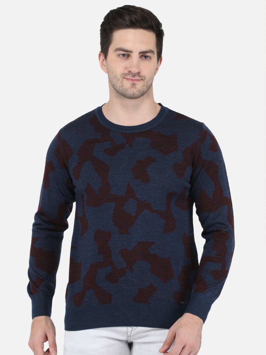 

Monte Carlo Men Blue & Black Pullover