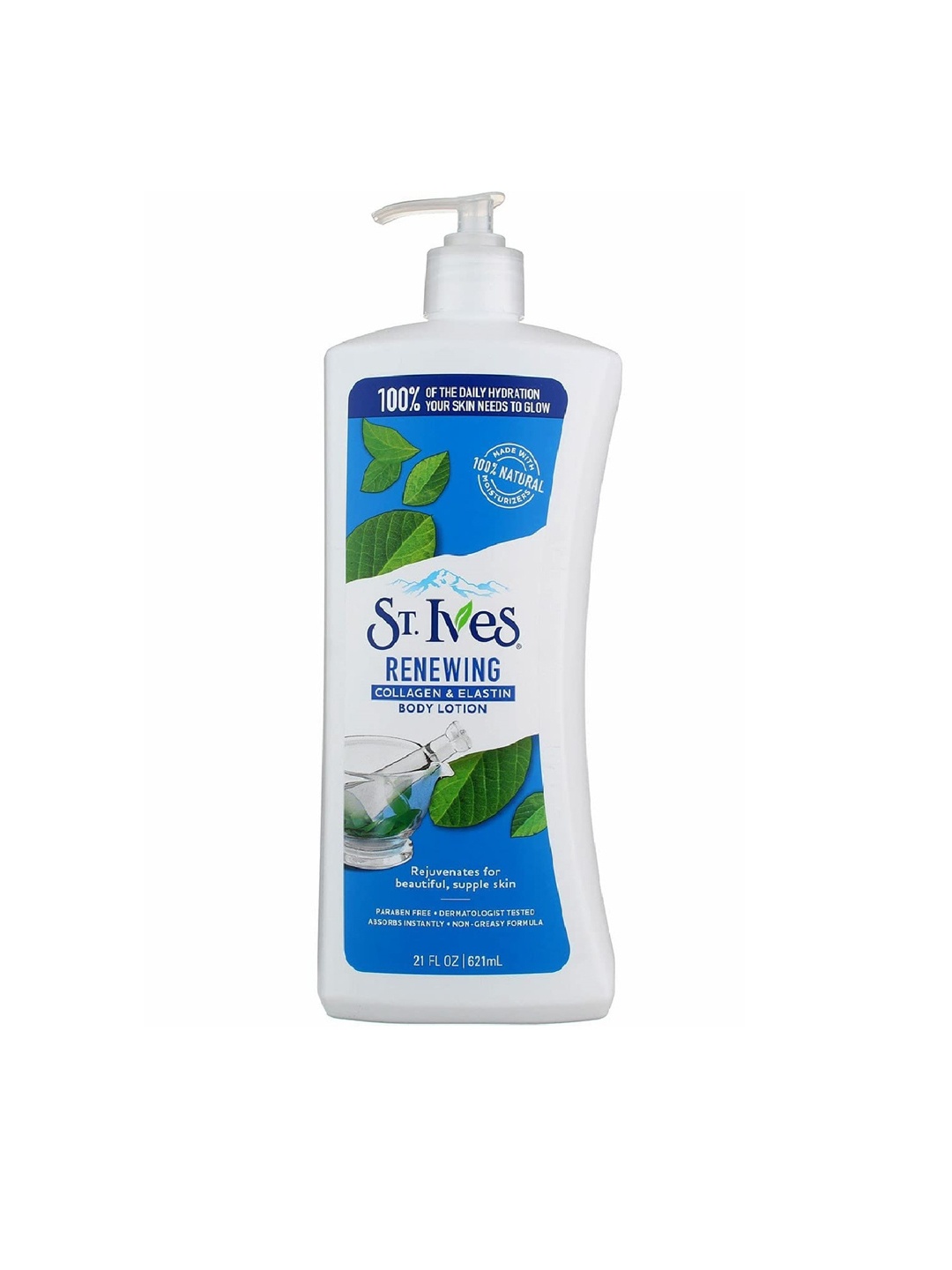 

St. Ives Renewing Collagen & Elastin Body Lotion for Supple Skin - 621 ml, White