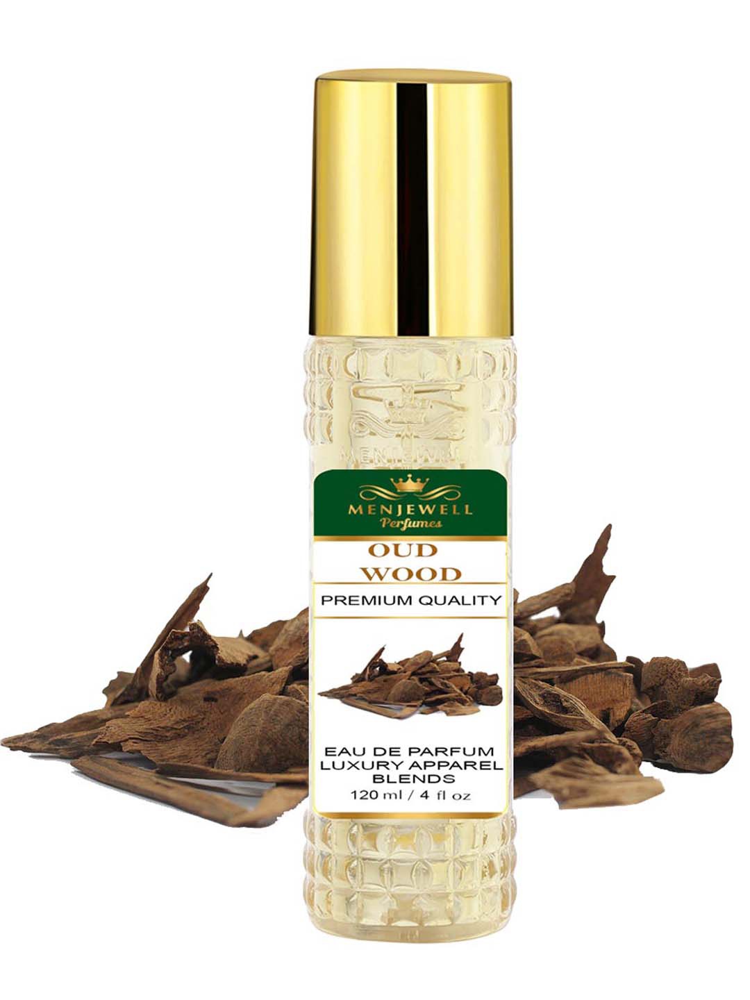 

Menjewell Men Oud Wood Apparel/Fabric Eau de Parfum - 120ml, White