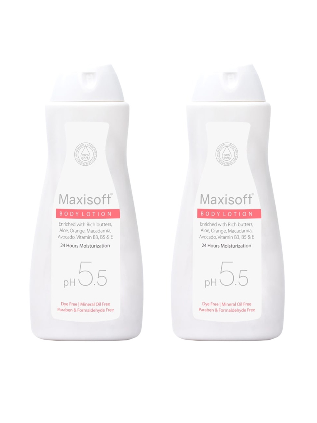 

Maxisoft Set Of 2 Body Lotion 400ml, Na