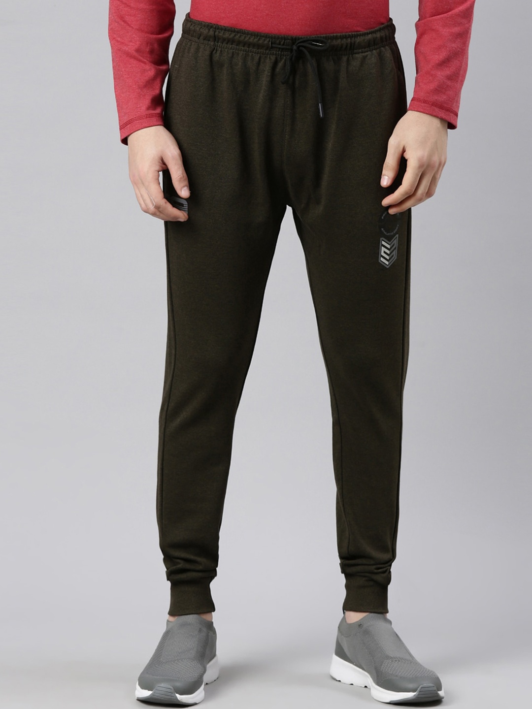 

Proline Active Men Solid Cotton Track Pants, Olive