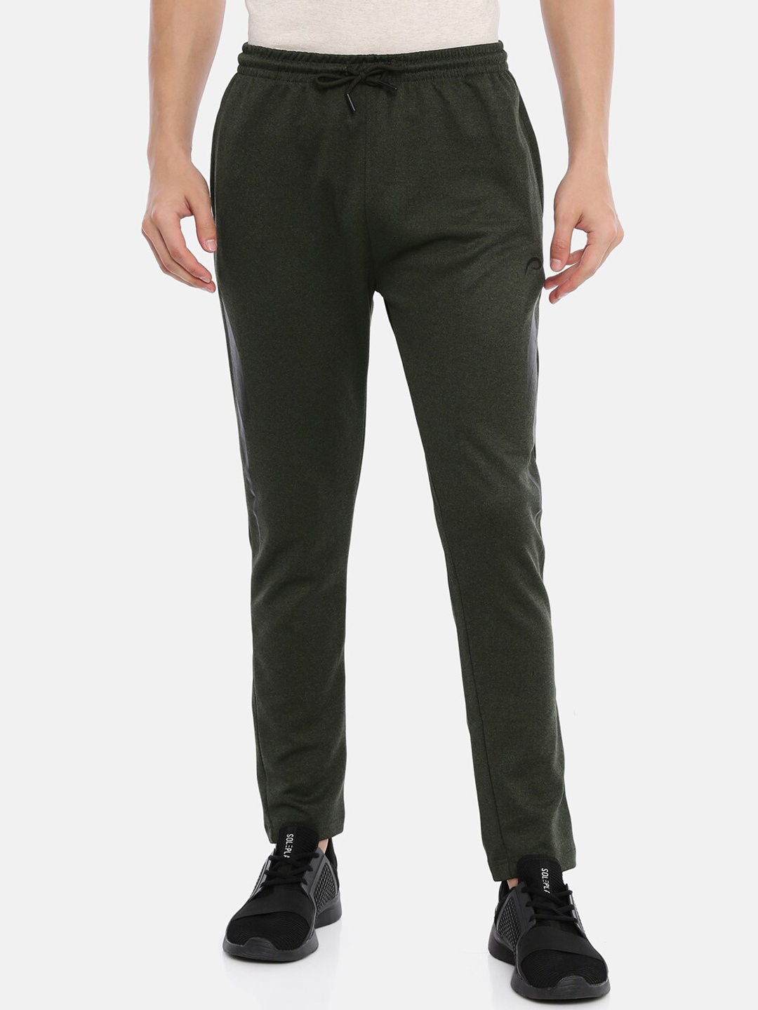 

Proline Active Men Solid Antimicrobial Cotton Track Pants, Olive