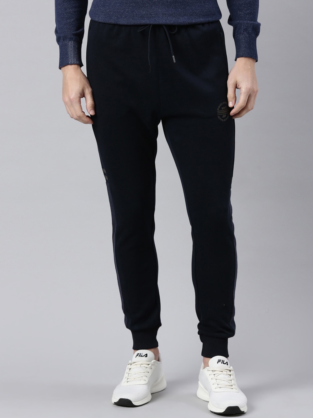 

Proline Active Men Solid Track Pants, Navy blue