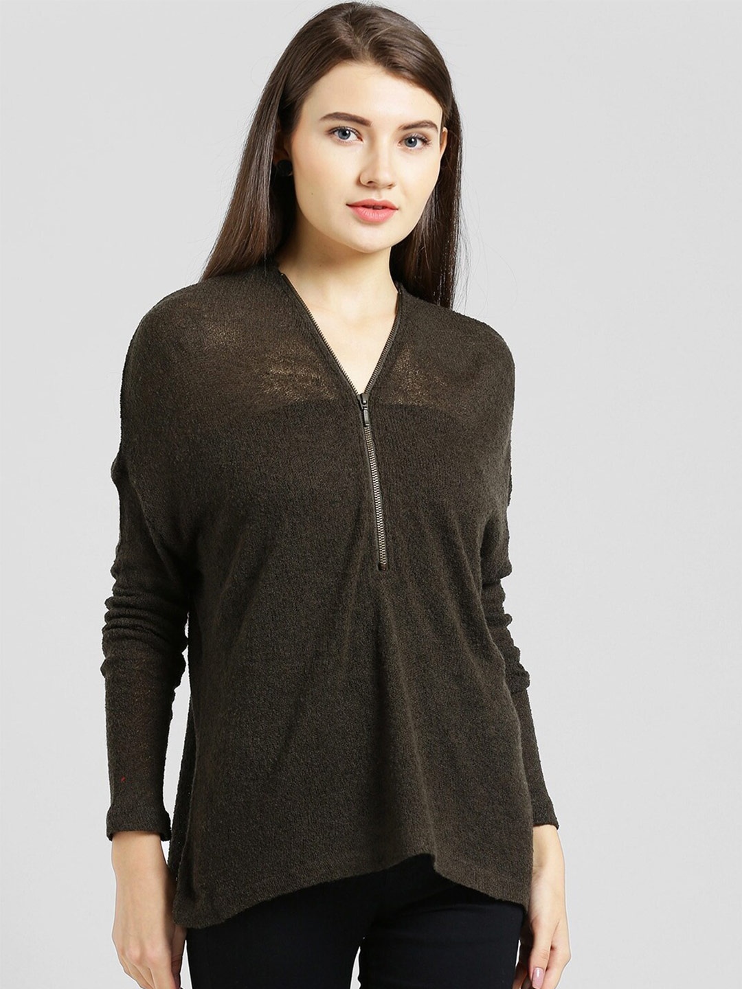 

Be Indi Women Pullover, Olive