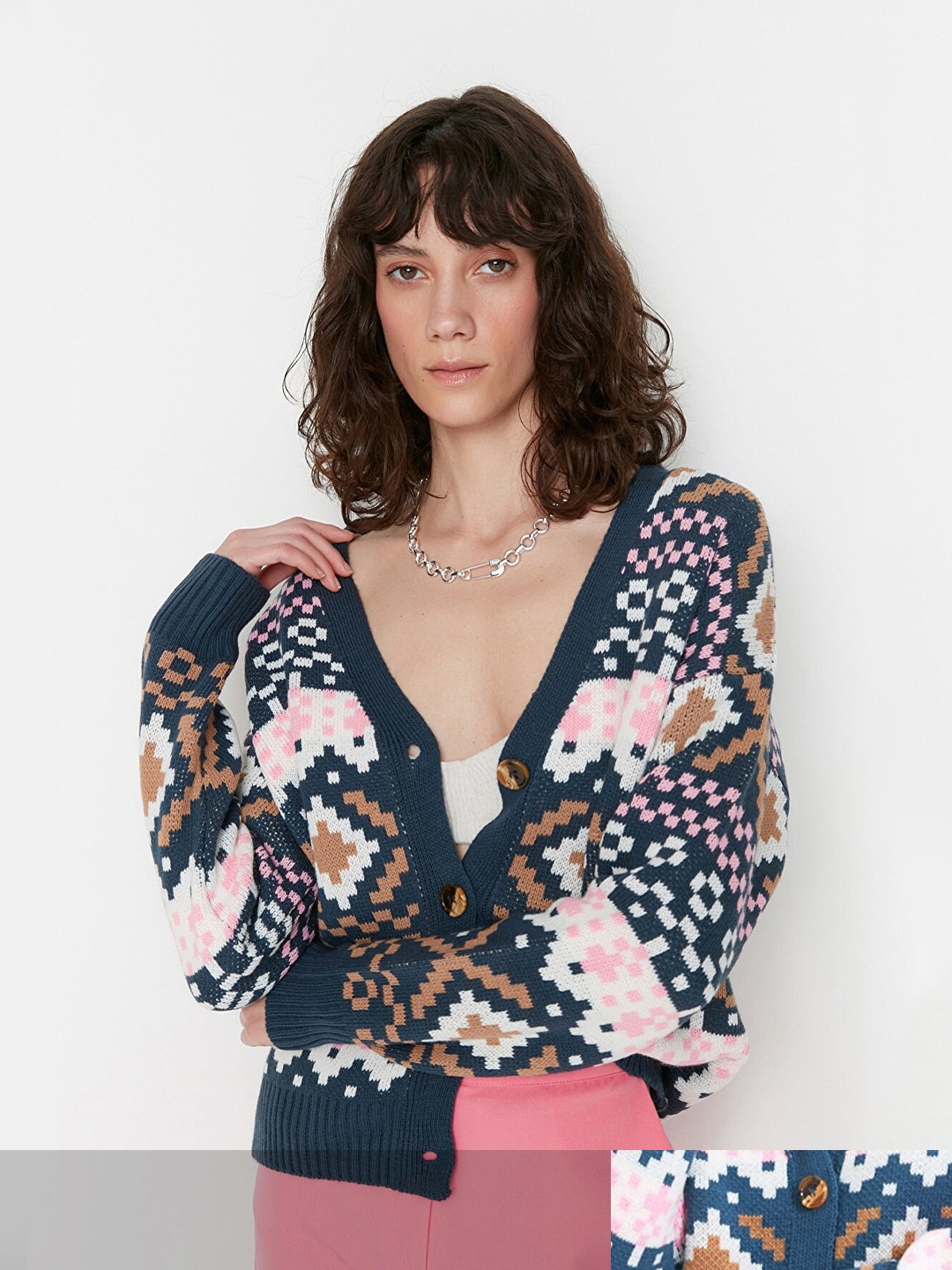 

Trendyol Women Floral Print Top, Blue