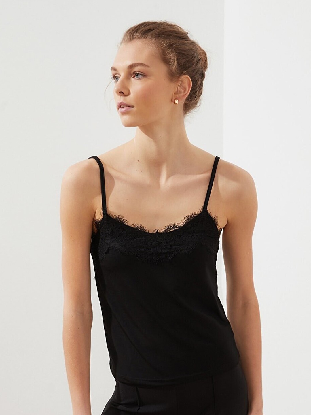 

Trendyol Women Solid Camisole, Black