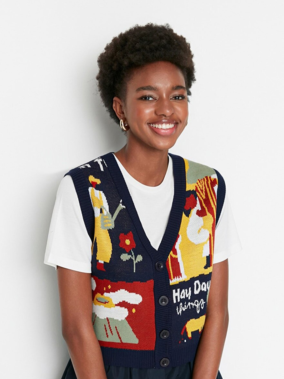 

Trendyol Women Multicoloured Print Top, Multi