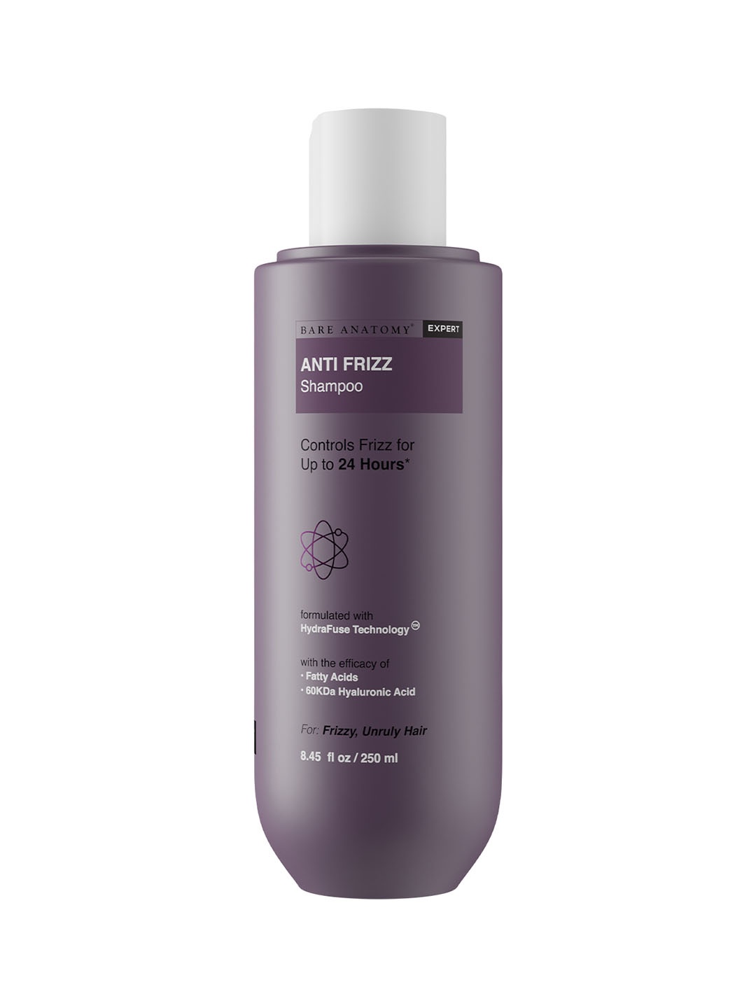 

Bare Anatomy Expert Anti-Frizz Shampoo 250 ml, Purple
