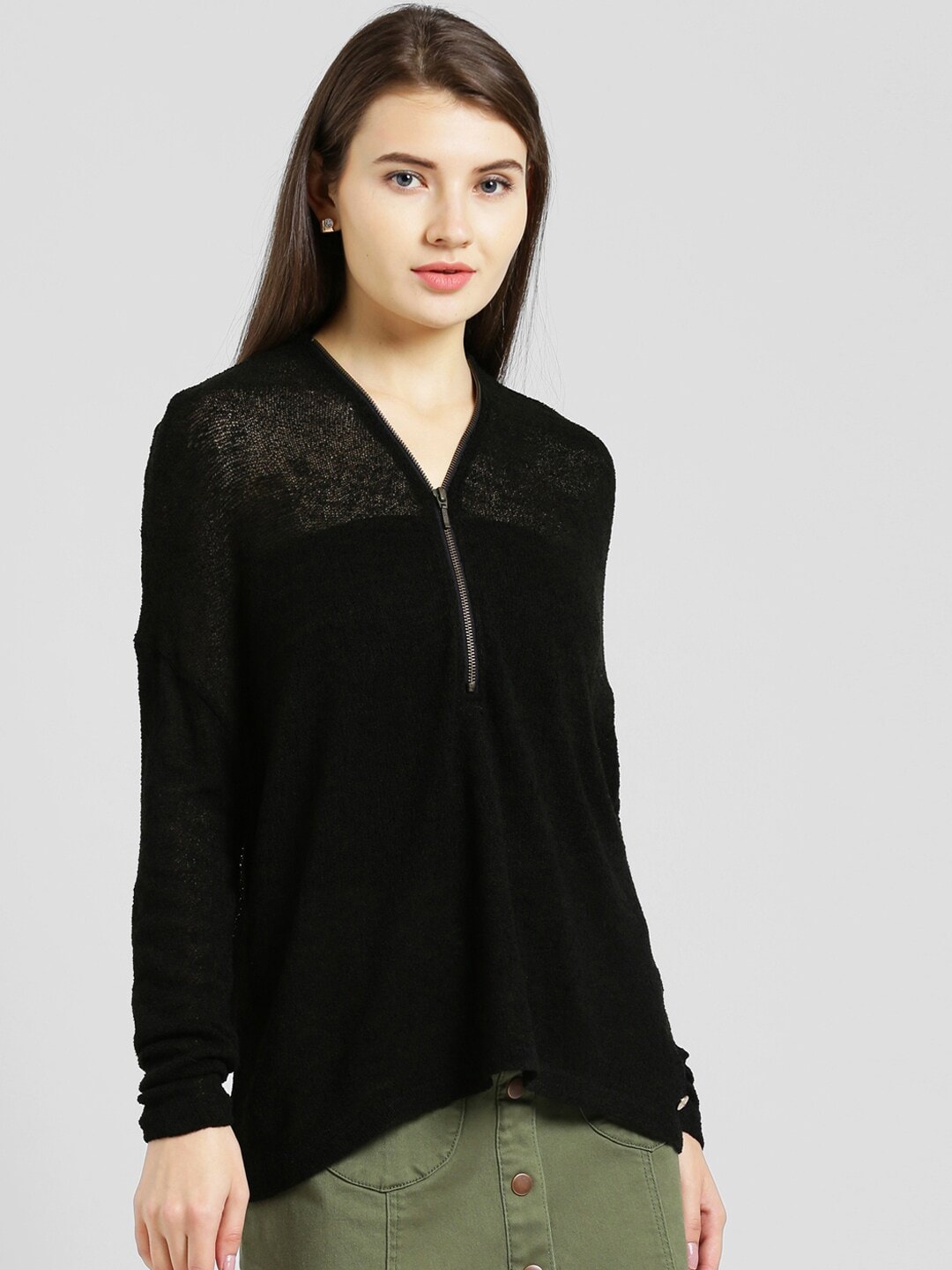 

Be Indi Women Pullover, Black