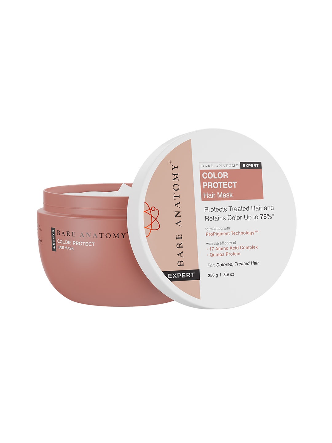 

Bare Anatomy EXPERT Color Protect Hair Mask 250g, Tan