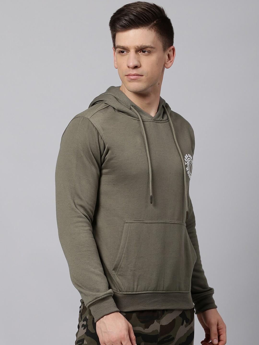 

Dennis Lingo Men Hooded Sweatshirt, Green