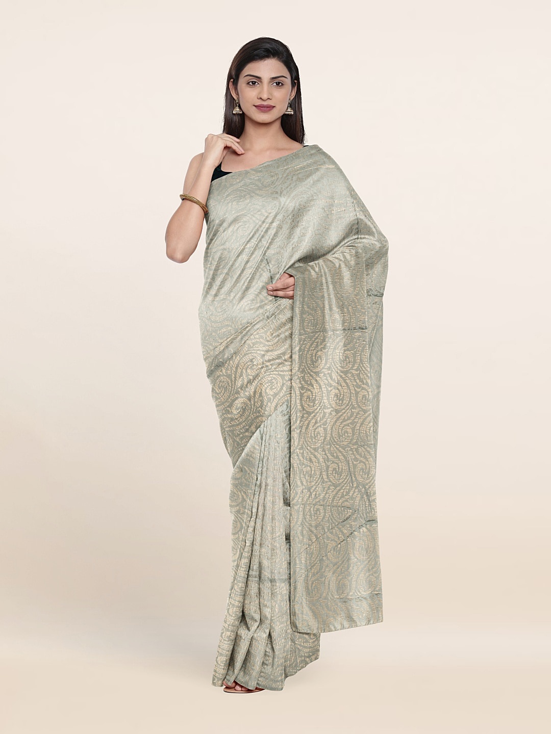 

Pothys Woven Design Saree, Blue