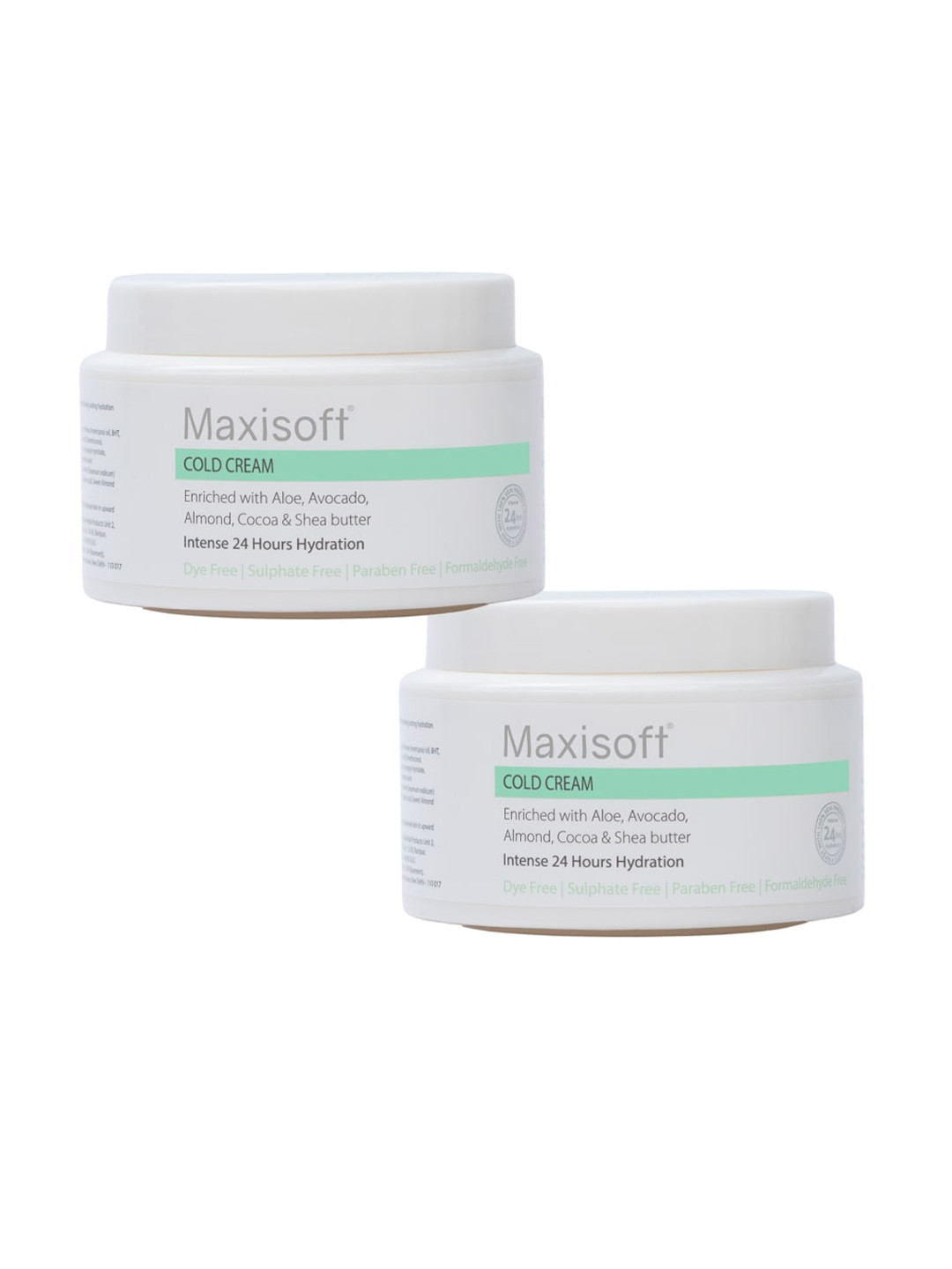 

Maxisoft Set Of 2 Cold Cream 200gm, Na