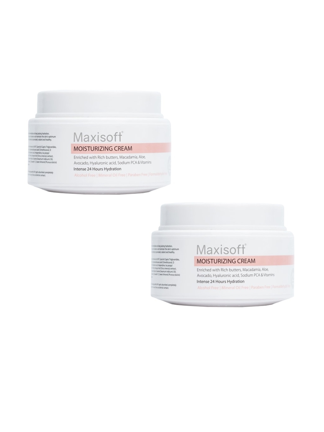 

Maxisoft Set Of 2 Moisturizing Cream 50 gm, Na