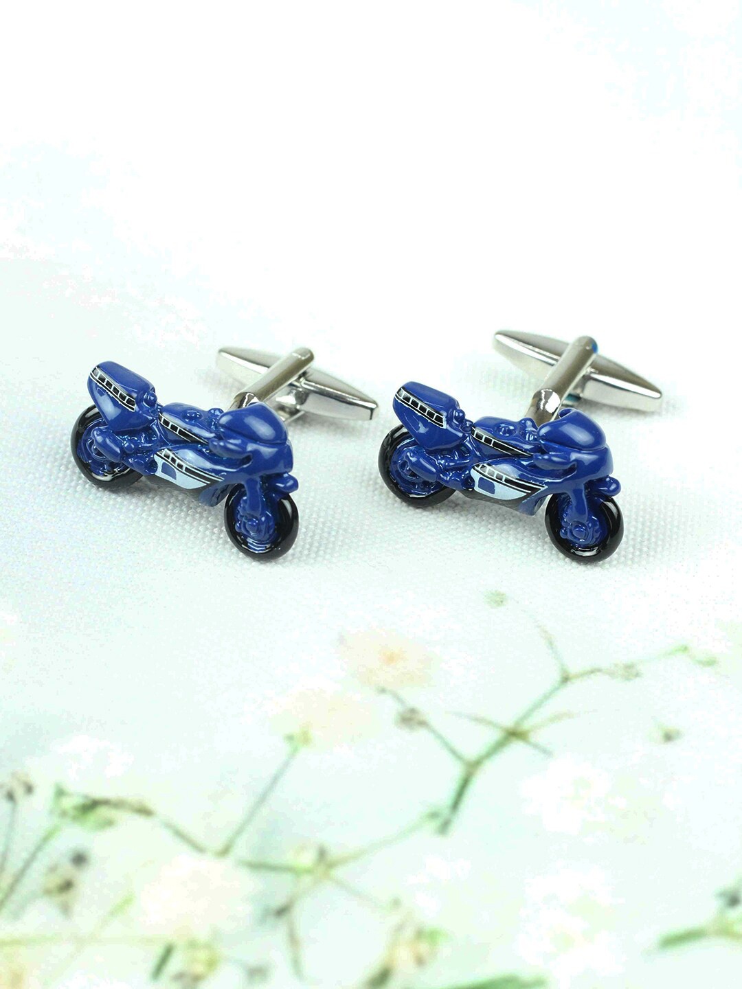 

Tossido Quirky Cufflink, Blue