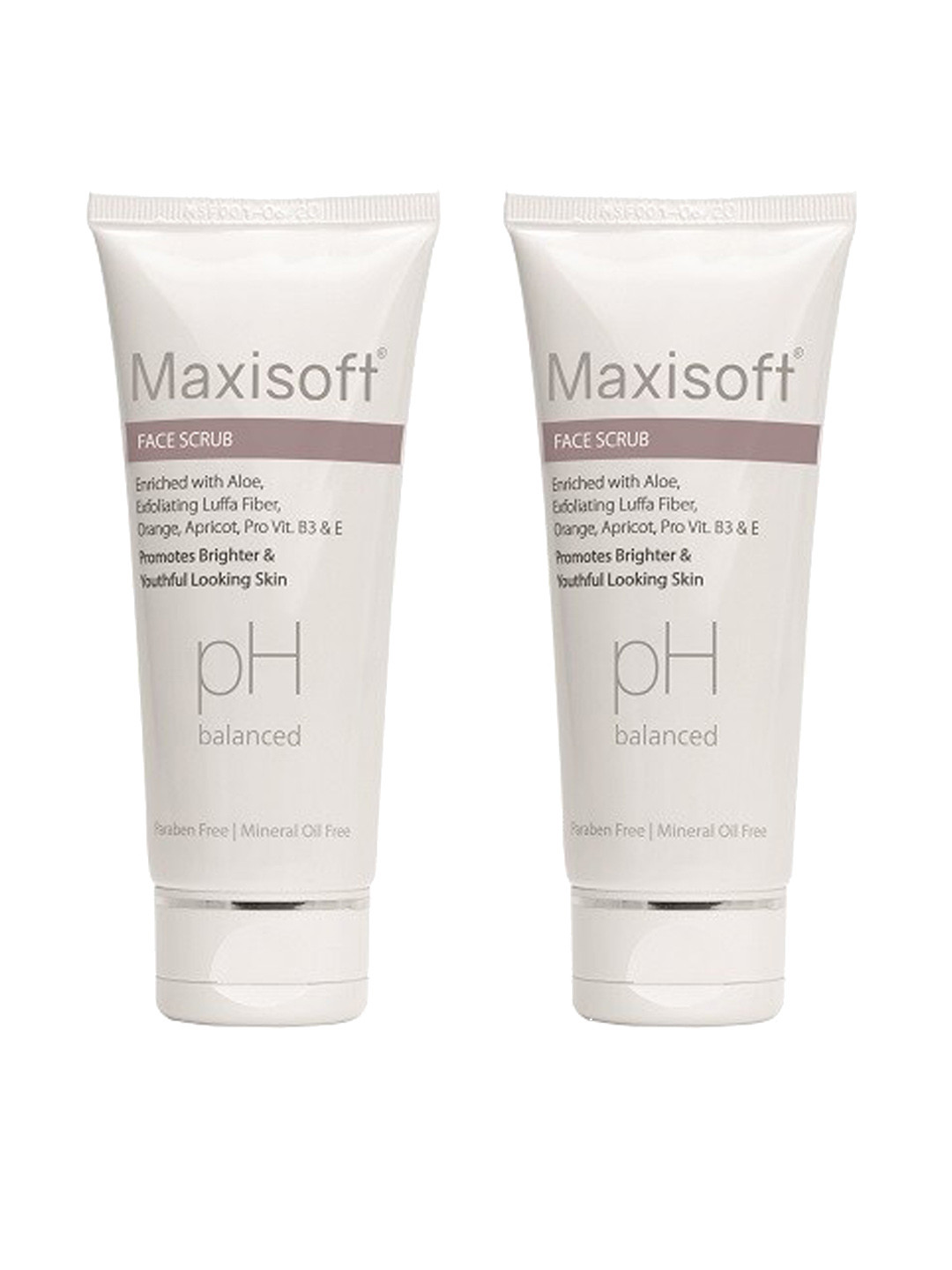 

Maxisoft Set Of 2 Face Scrub, Na
