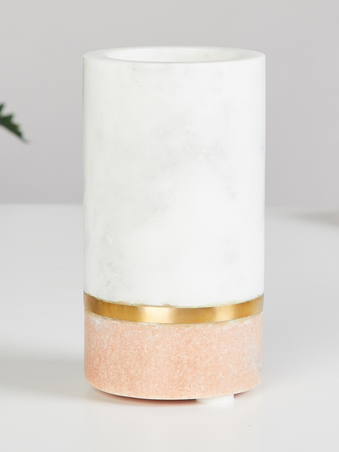 

Home Centre Textured Marble Tumbler, White