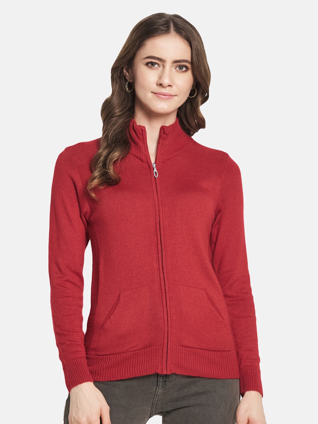 

Monte Carlo Women Red Cardigan