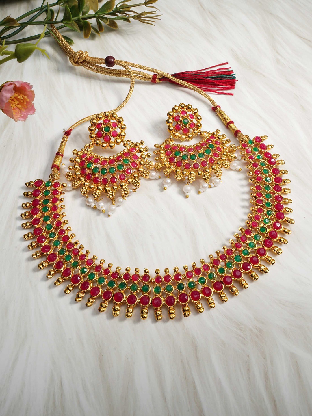 

GRIIHAM Gold-Plated Cubic Zirconia Jewellery Set