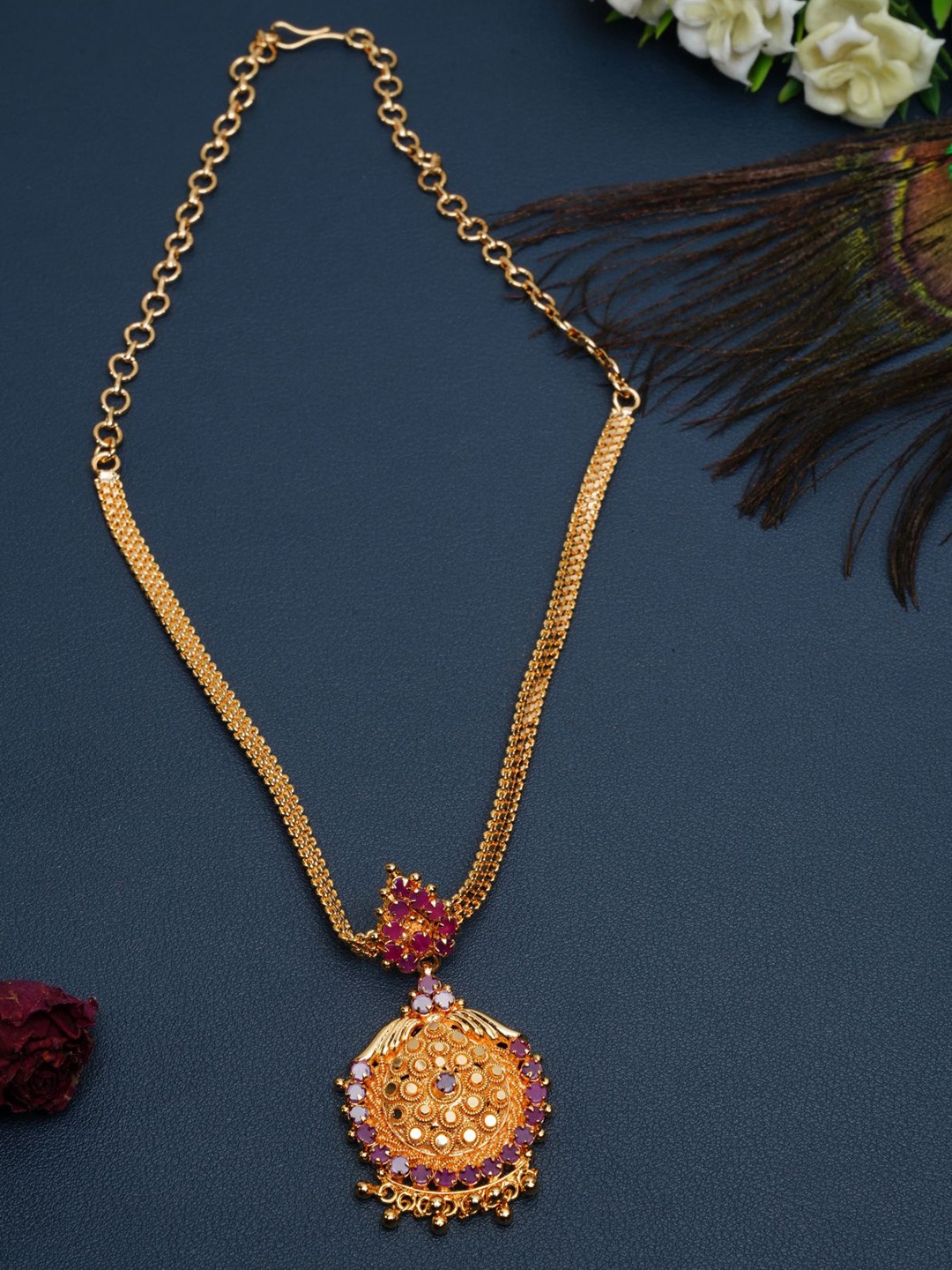 

GRIIHAM Brass Gold-Plated Necklace
