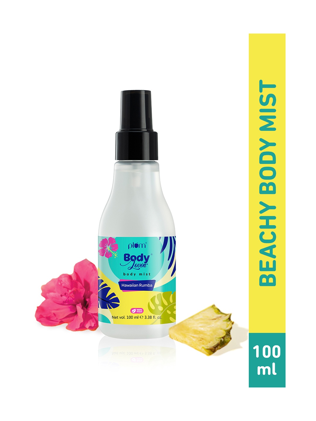 

Plum BodyLovin Hawaiian Rumba Long Lasting Beachy Fragrance Body Mist - 100ml, Yellow