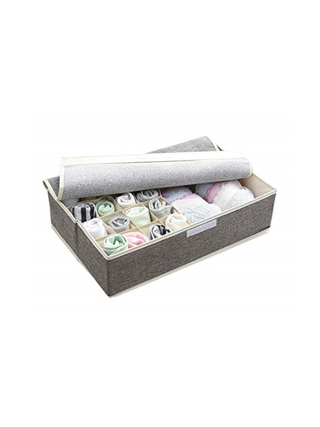 

HOUSE OF QUIRK Solid Drawer Organiser, Grey