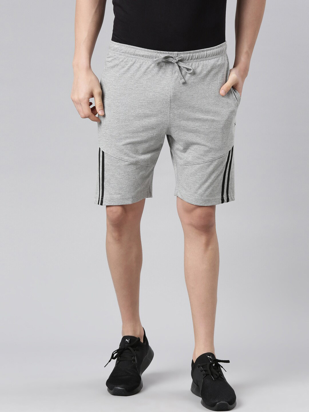 

Force NXT Men Super Combed Cotton Bermuda Shorts, Grey