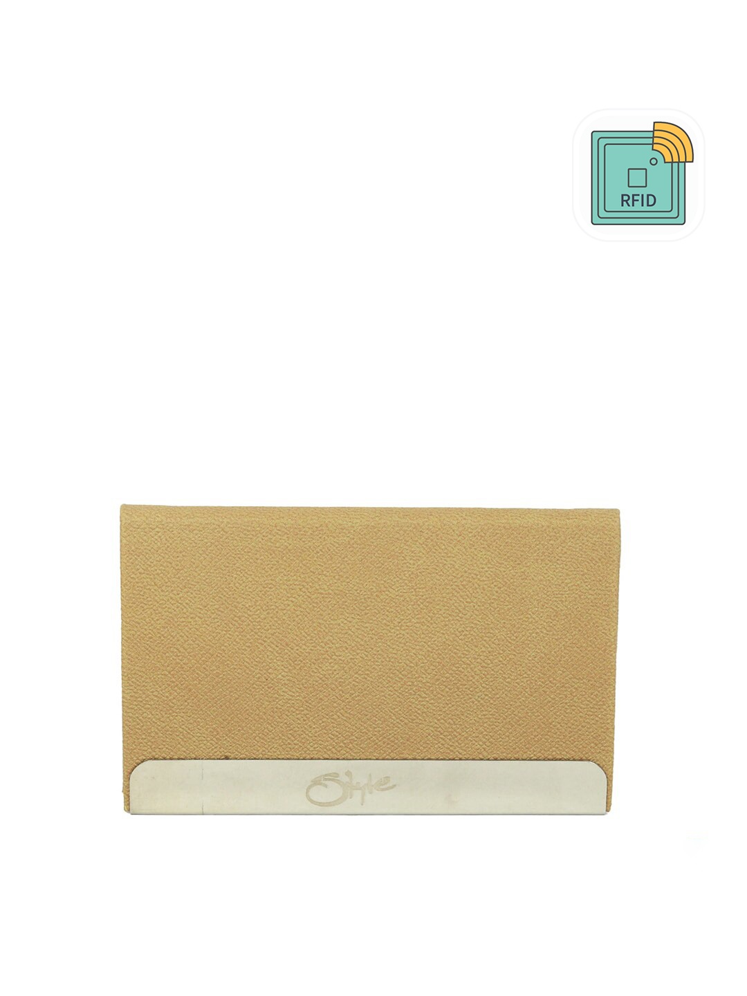 

Style Shoes Unisex PU Card Holder, Tan