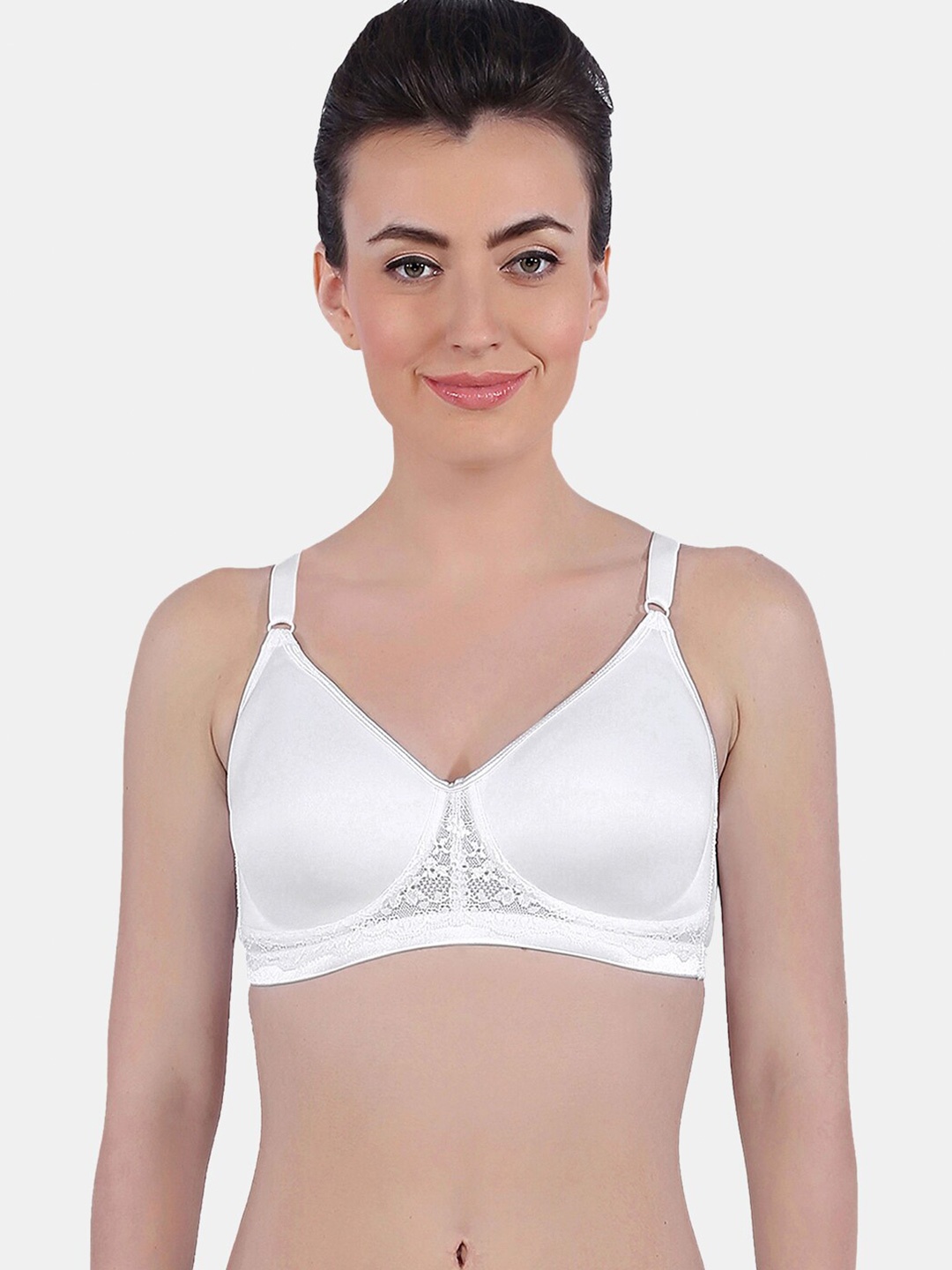 

Dazzle Women Lightly Padded Bra, White