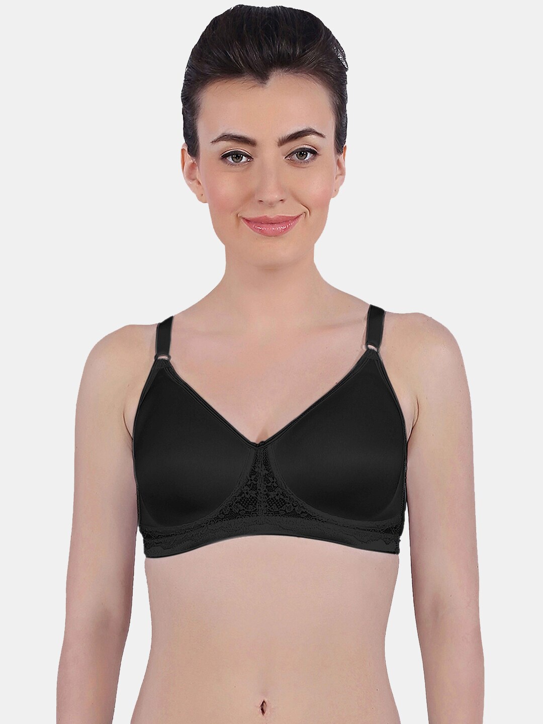 

Dazzle Women Lightly Padded Bra, Black