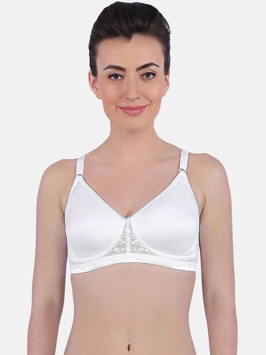 

Dazzle Women Lightly Padded Bra, White