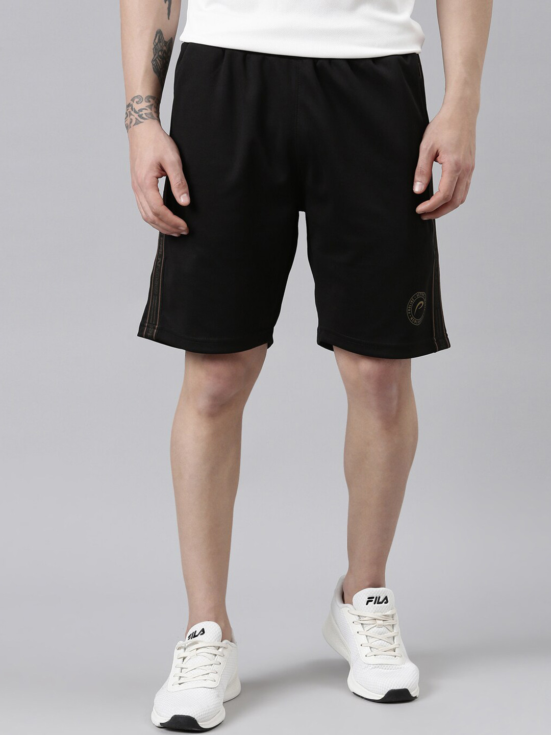 

Proline Active Men Training or Gym Sports Shorts, Black