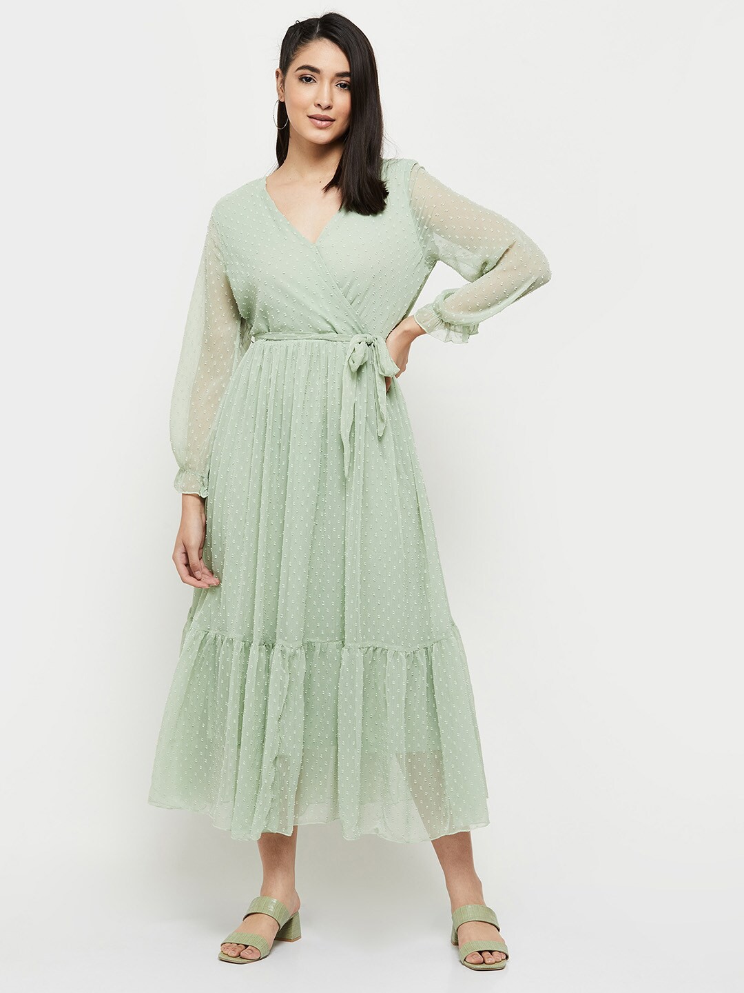 

max Green Midi Dress