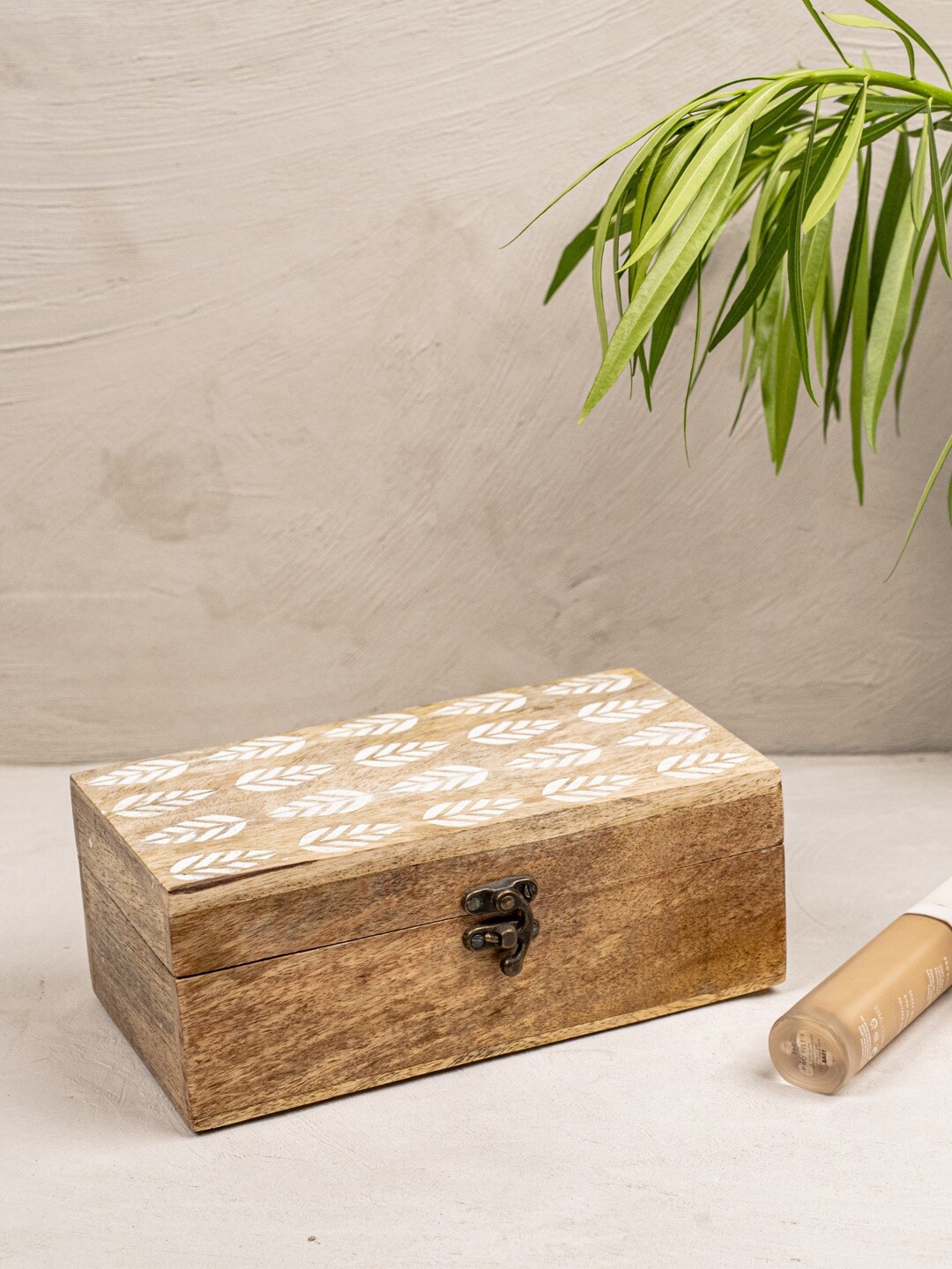 

The 7 DeKor Printed Storage Box, Brown