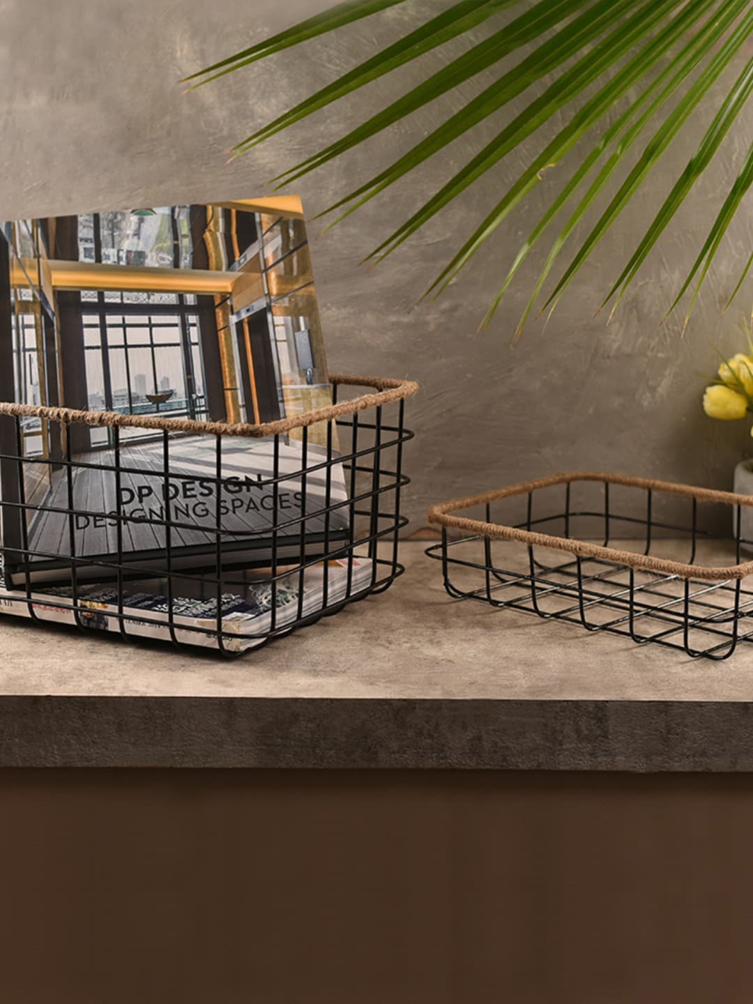 

The 7 DeKor Solid Multipurpose Basket Organiser, Black