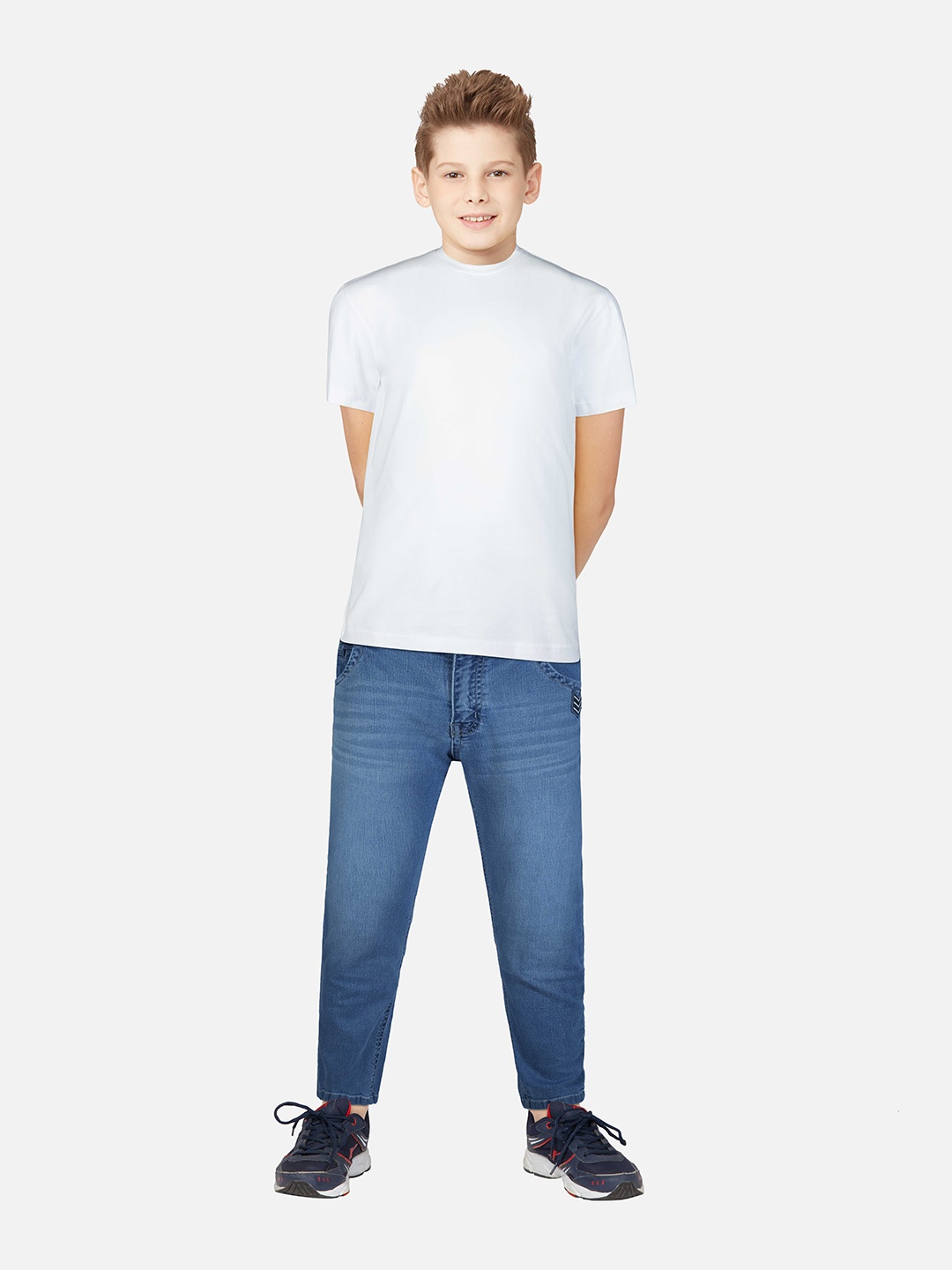 

Gini and Jony Boys Blue Light Fade Jeans