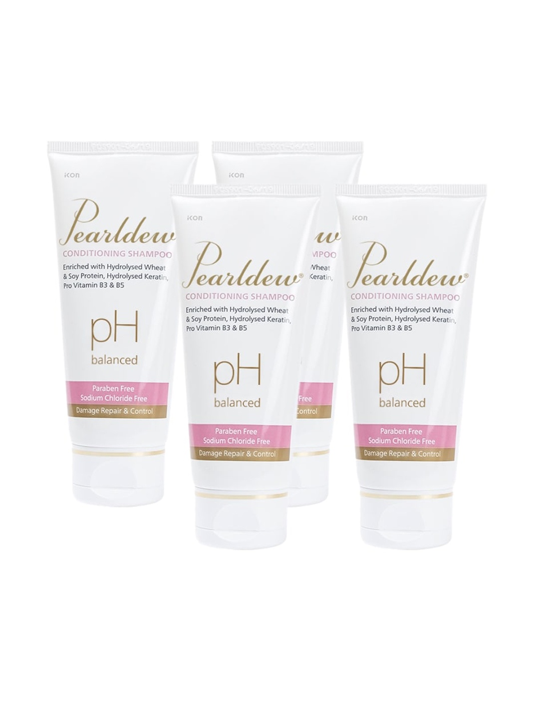 

Pearldew Set Of 4 Conditioning Shampoo, Na