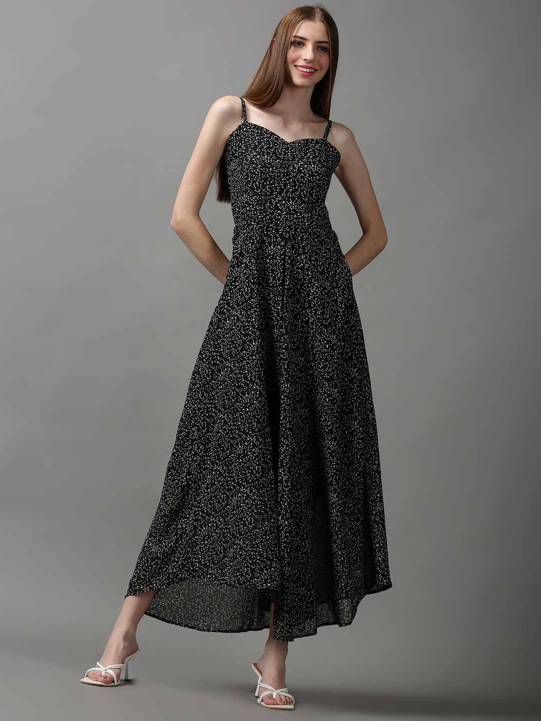 

SHOWOFF Women Maxi Dress, Black