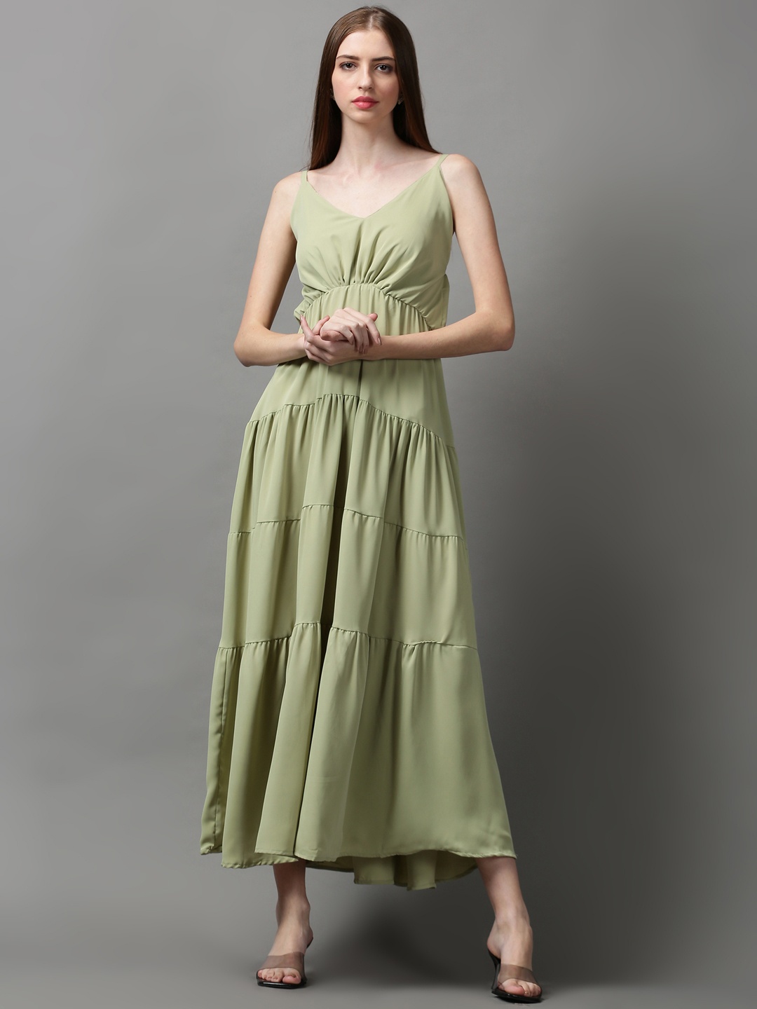 

SHOWOFF Women Maxi Dress, Green