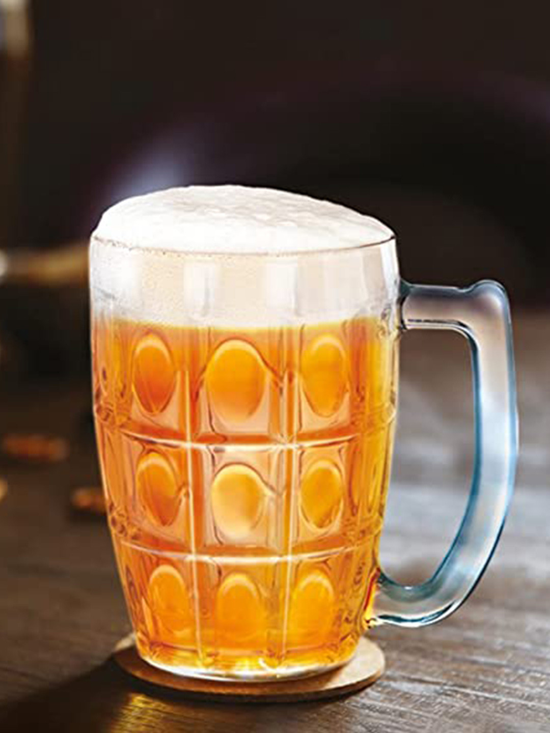 

Treo Transparent Set of 2 Cascade Glass Mug 385ML Each