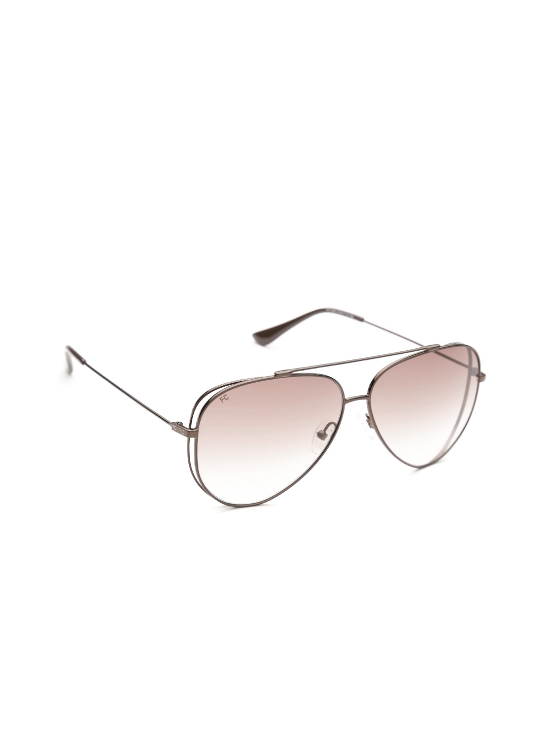 

French Connection Men Aviator Sunglasses FC 7381 C2 S, Brown