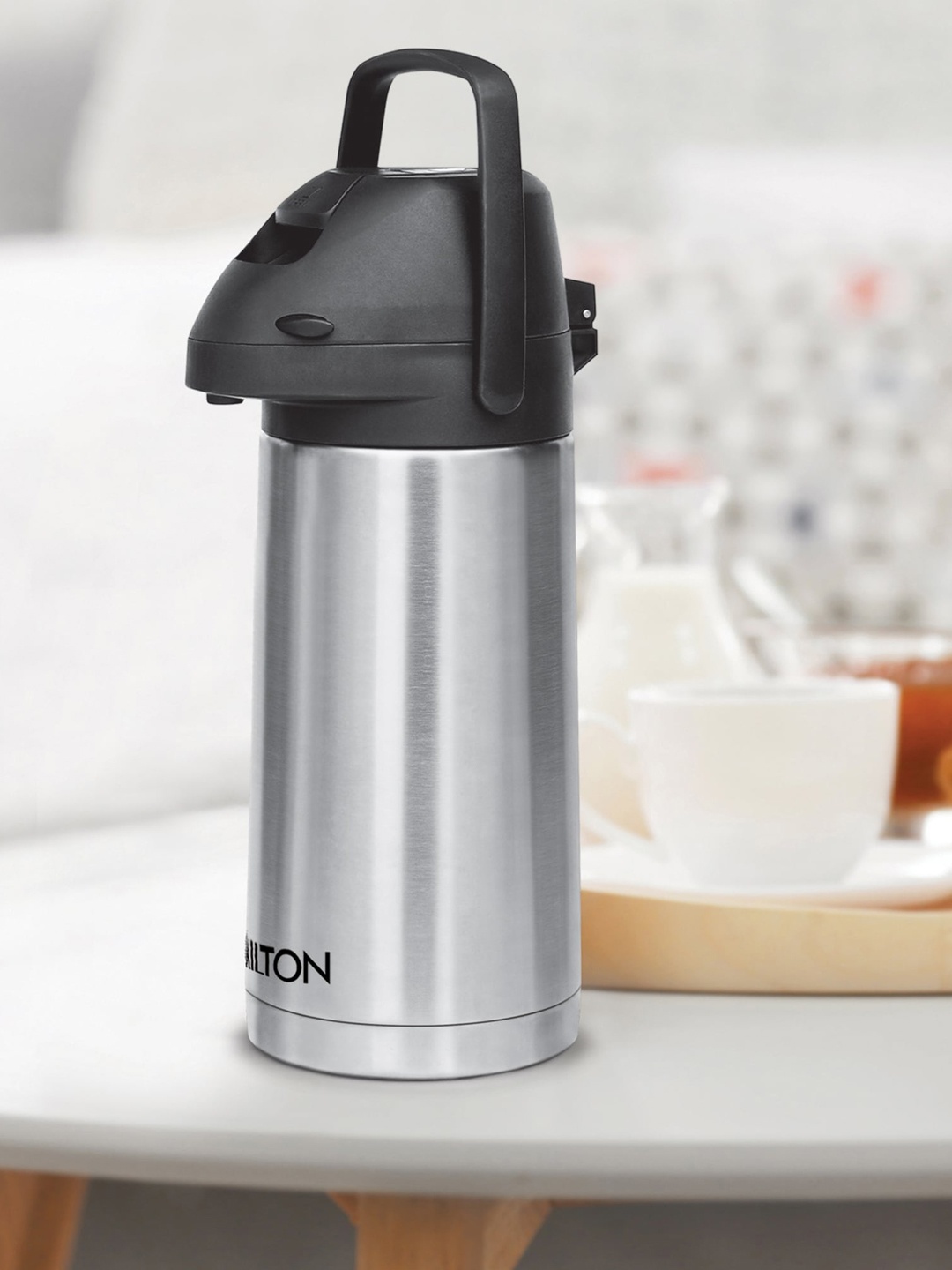 

Milton Silver Pinnacle 1600 Insulated Hot and Cold Thermosteel 1600 ml